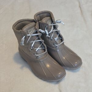 Sperry Women's Saltwater duck boots.